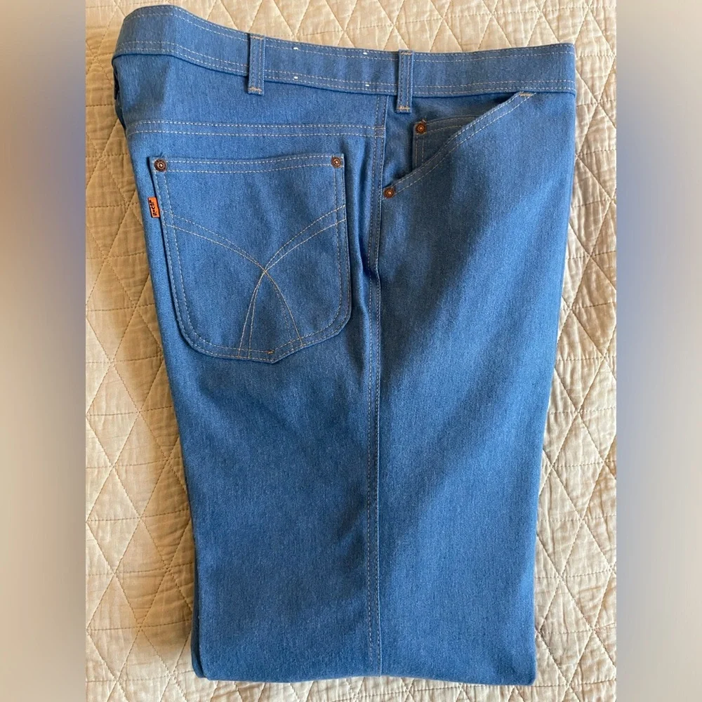 LEVI'S Orange Tab Vintage 70's Jeans WITH A SKOSH‎ MORE COMFORT Size W40 L34